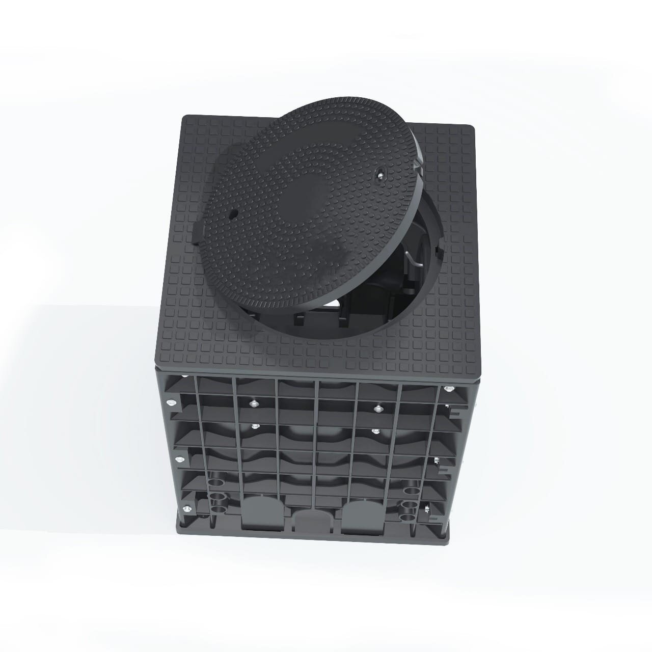 800mm SMC manhole chamber, EN124 C250, 25 ton