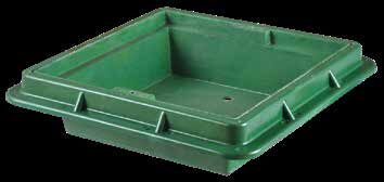 Composite lawn well, 555x555mm
