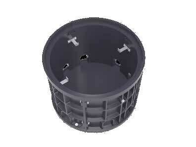 Composite valve box 575x445mm